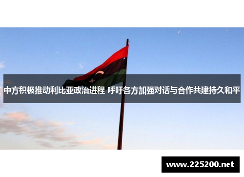 中方积极推动利比亚政治进程 呼吁各方加强对话与合作共建持久和平
